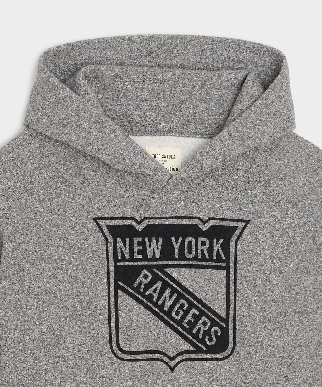 Todd Snyder by Fanatics for NHL New York Rangers Oversized Fleece Hoodie