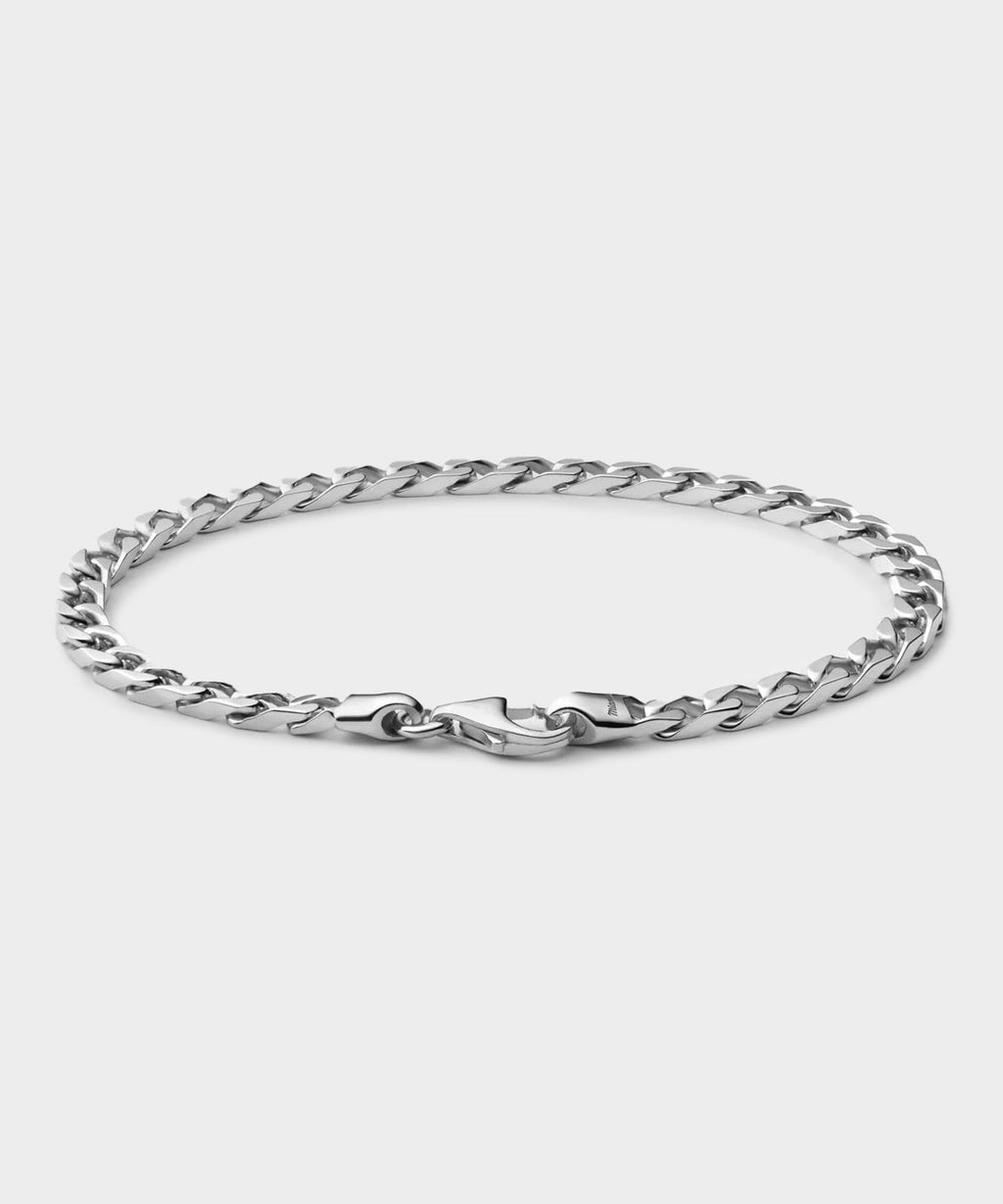 Miansai Sterling Silver Cuban Chain Bracelet