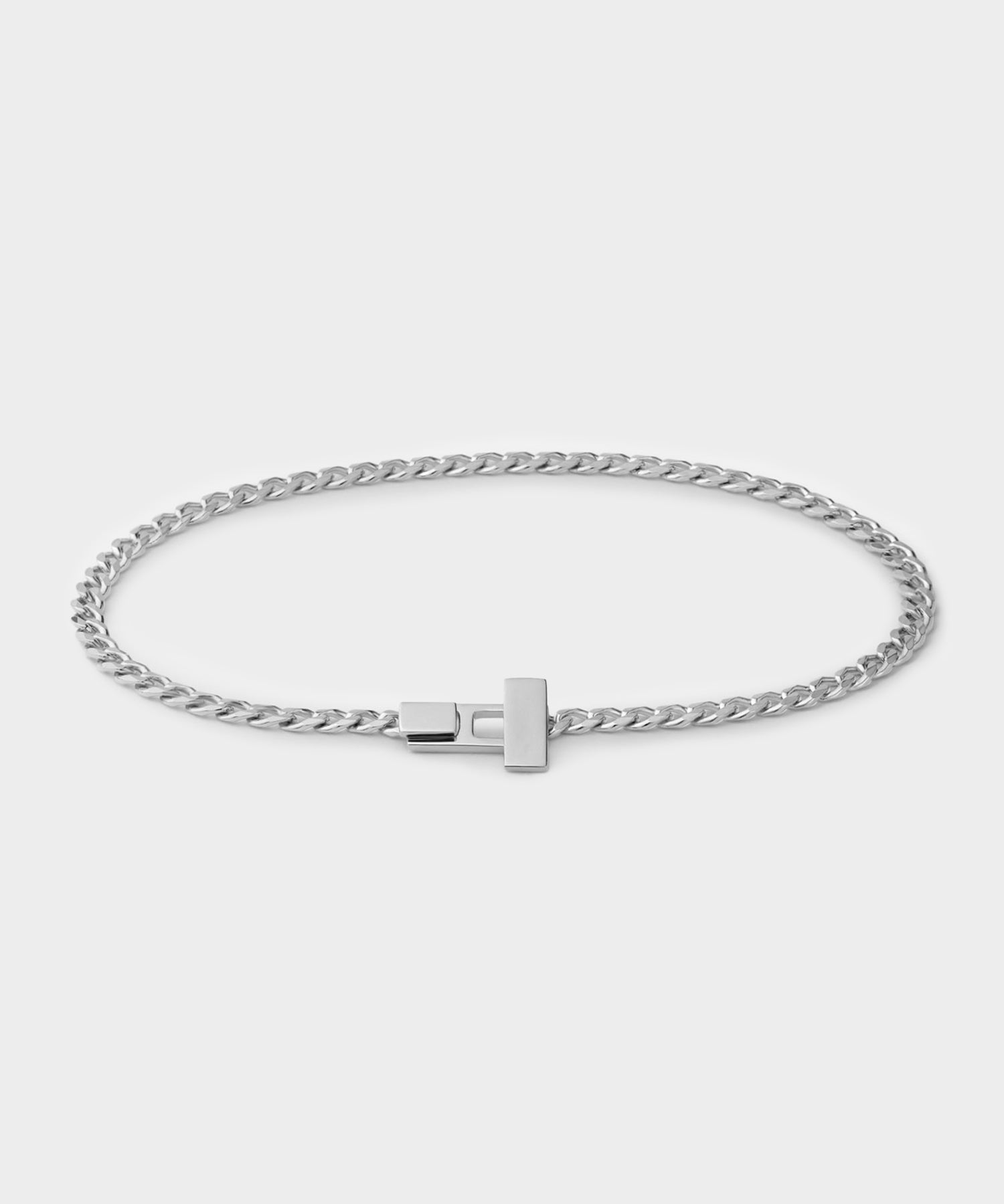 Miansai Sterling Silver Bode Chain Bracelet
