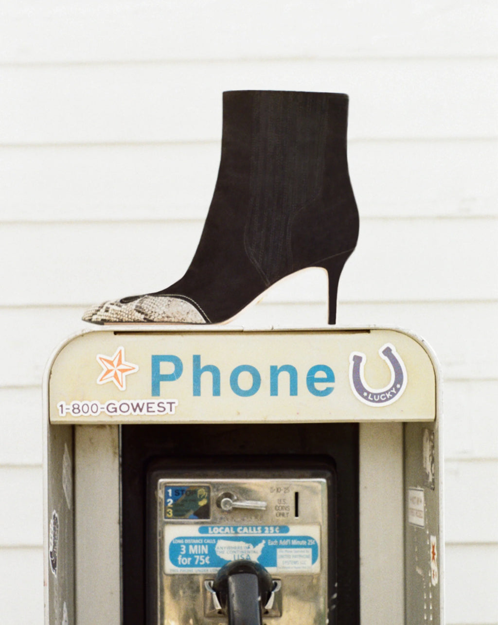 Lisa Western Mid-Heel Ankle-Boot