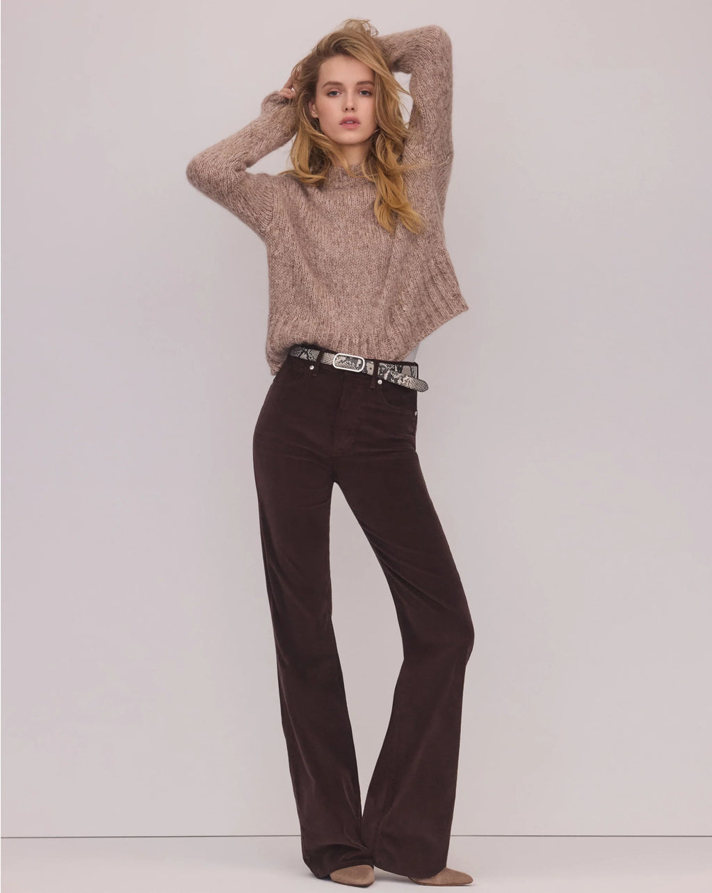 Andi Mock-Neck Sweater