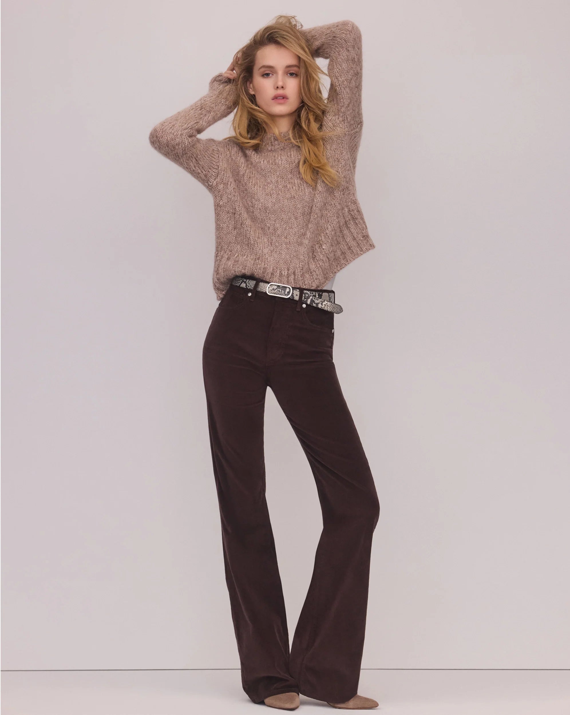 Andi Mock-Neck Sweater