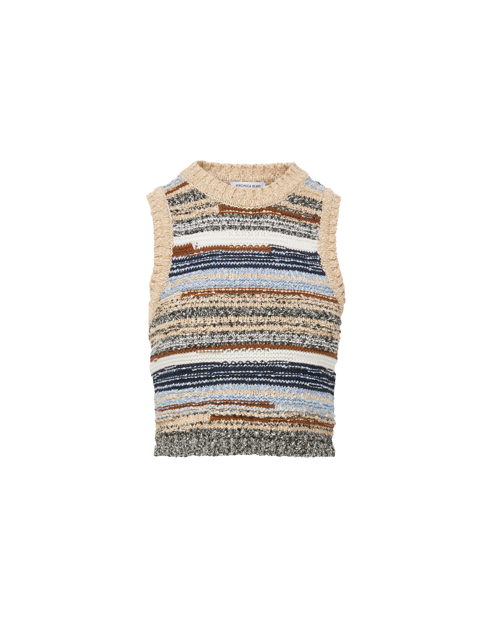 Jerrel Wool-Blend Cropped Tank Top