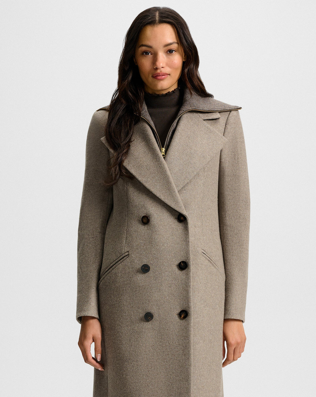 Beach Merino Wool-Cashmere Dickey