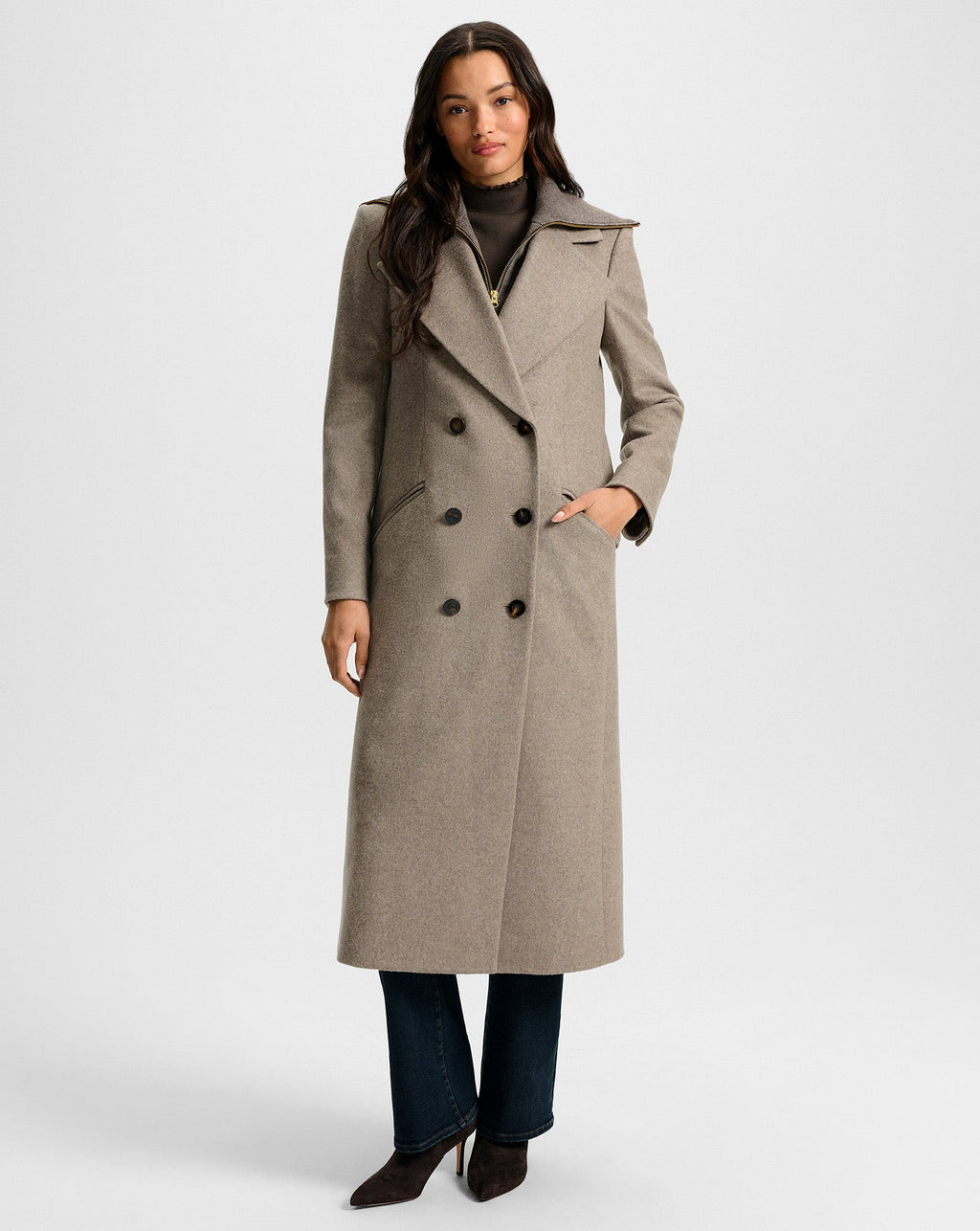 Beach Merino Wool-Cashmere Dickey