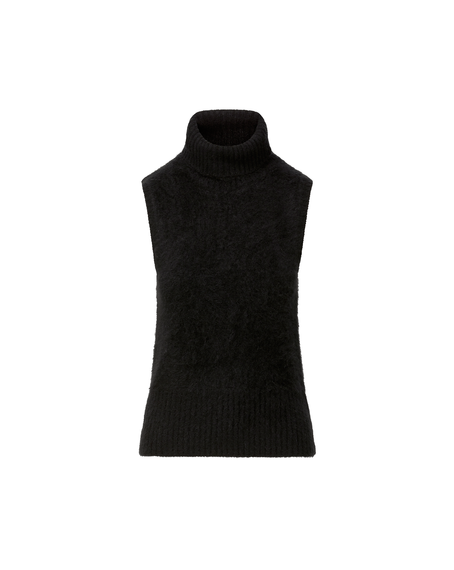 Mazzy Brushed Cashmere Sleeveless Sweater