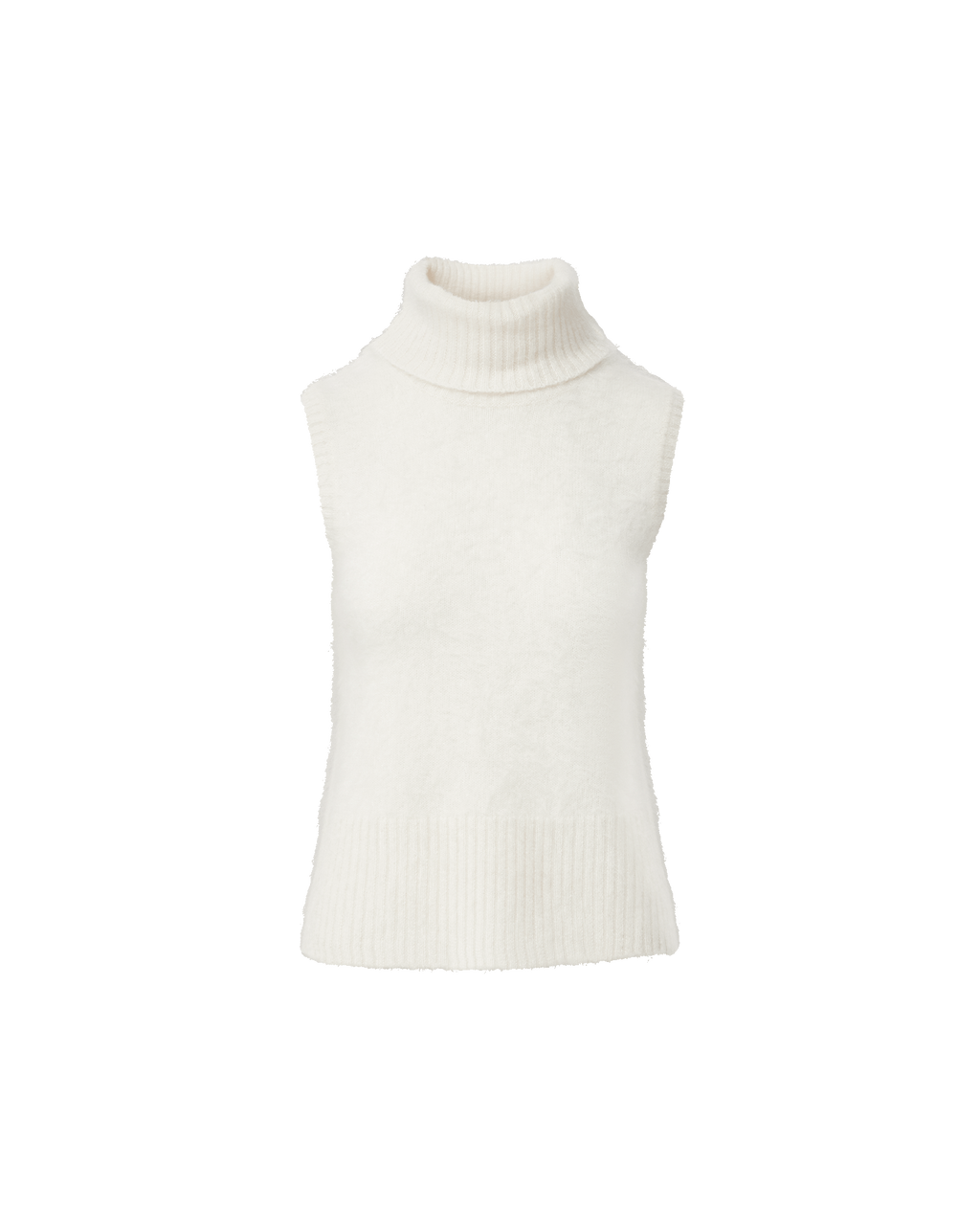 Mazzy Brushed Cashmere Sleeveless Sweater