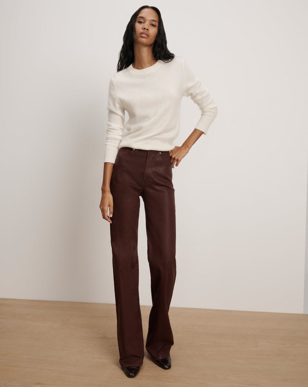 Pippen Brushed Cashmere Pullover