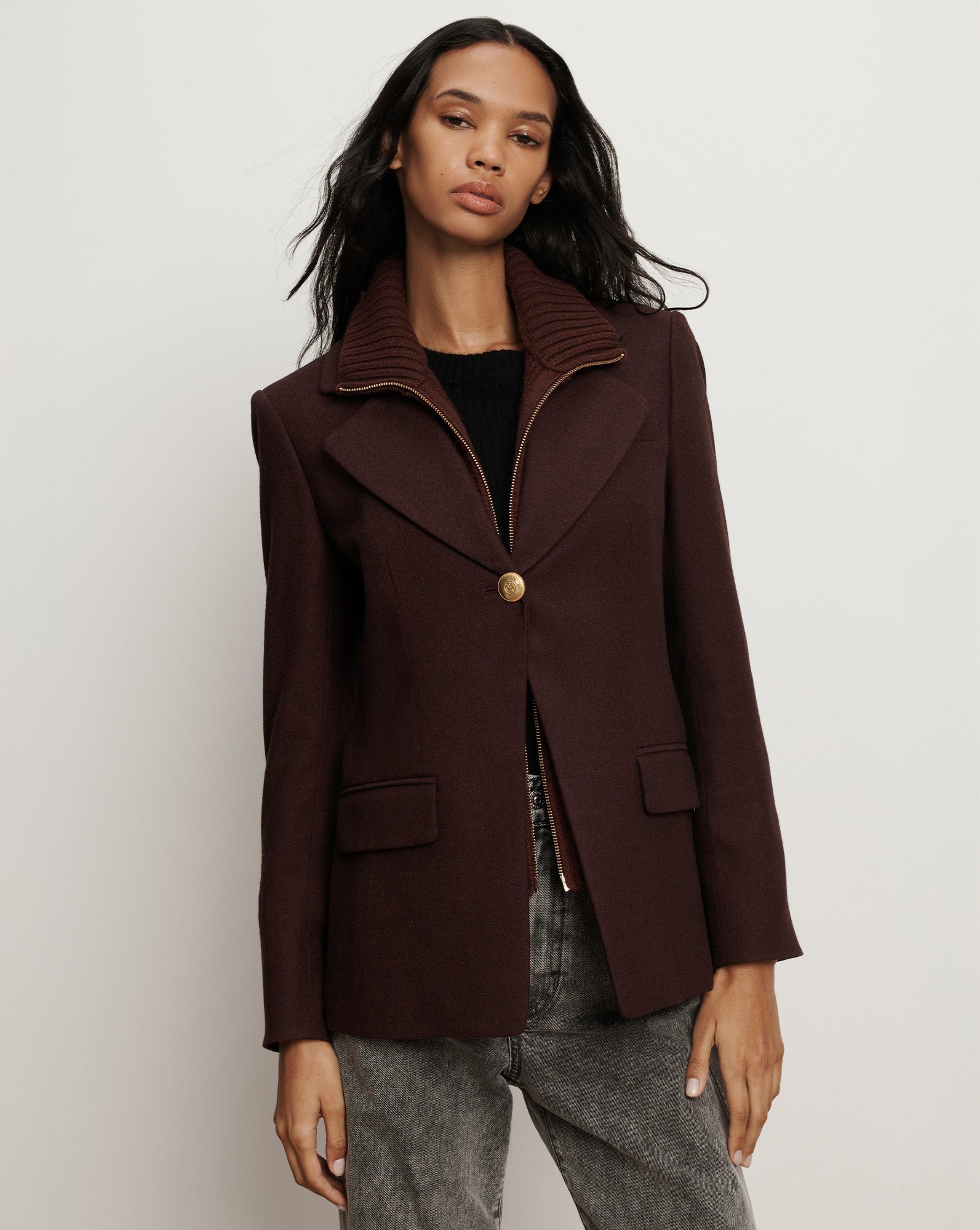 Chalmers Merino Wool-Cashmere Dickey