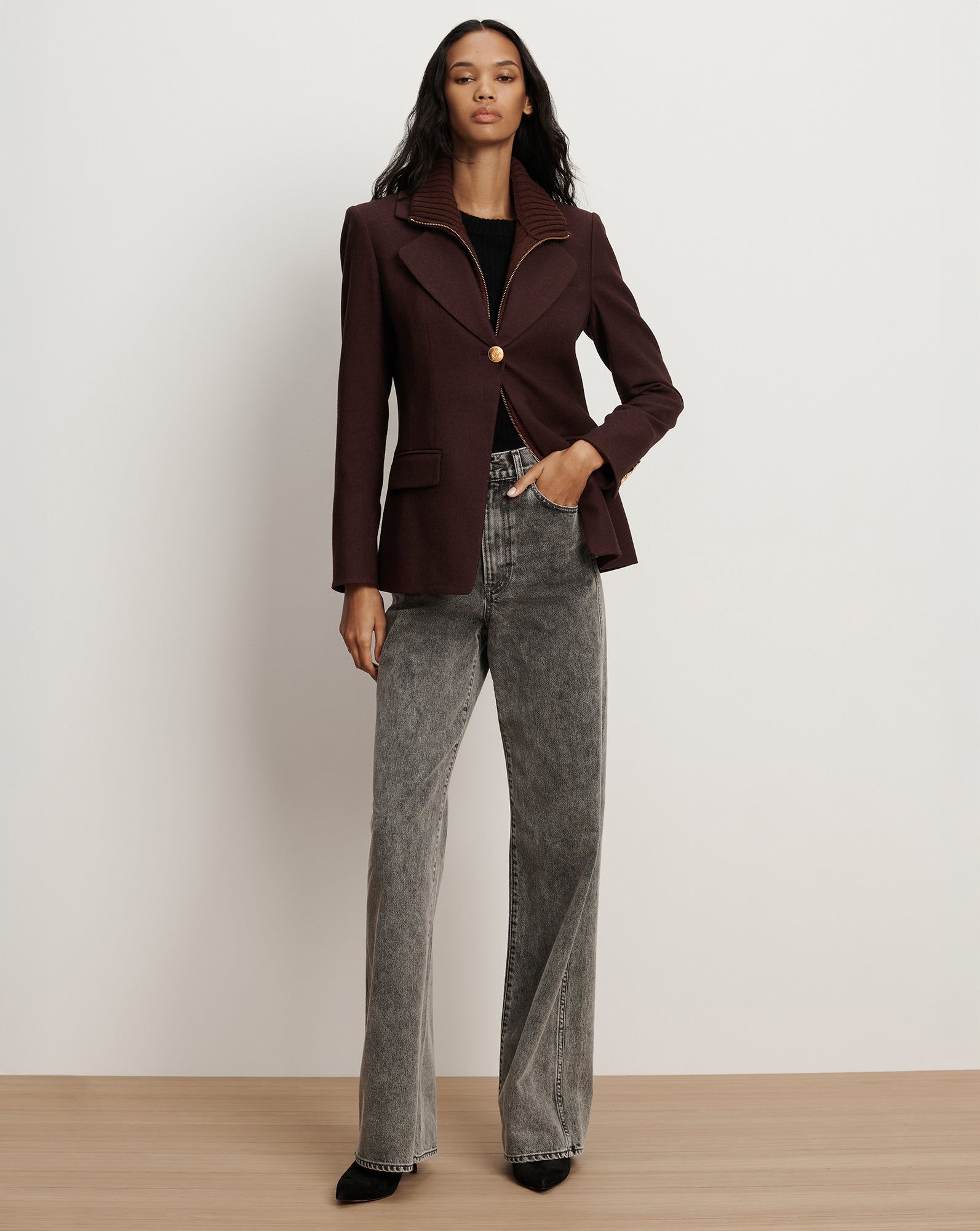 Chalmers Merino Wool-Cashmere Dickey