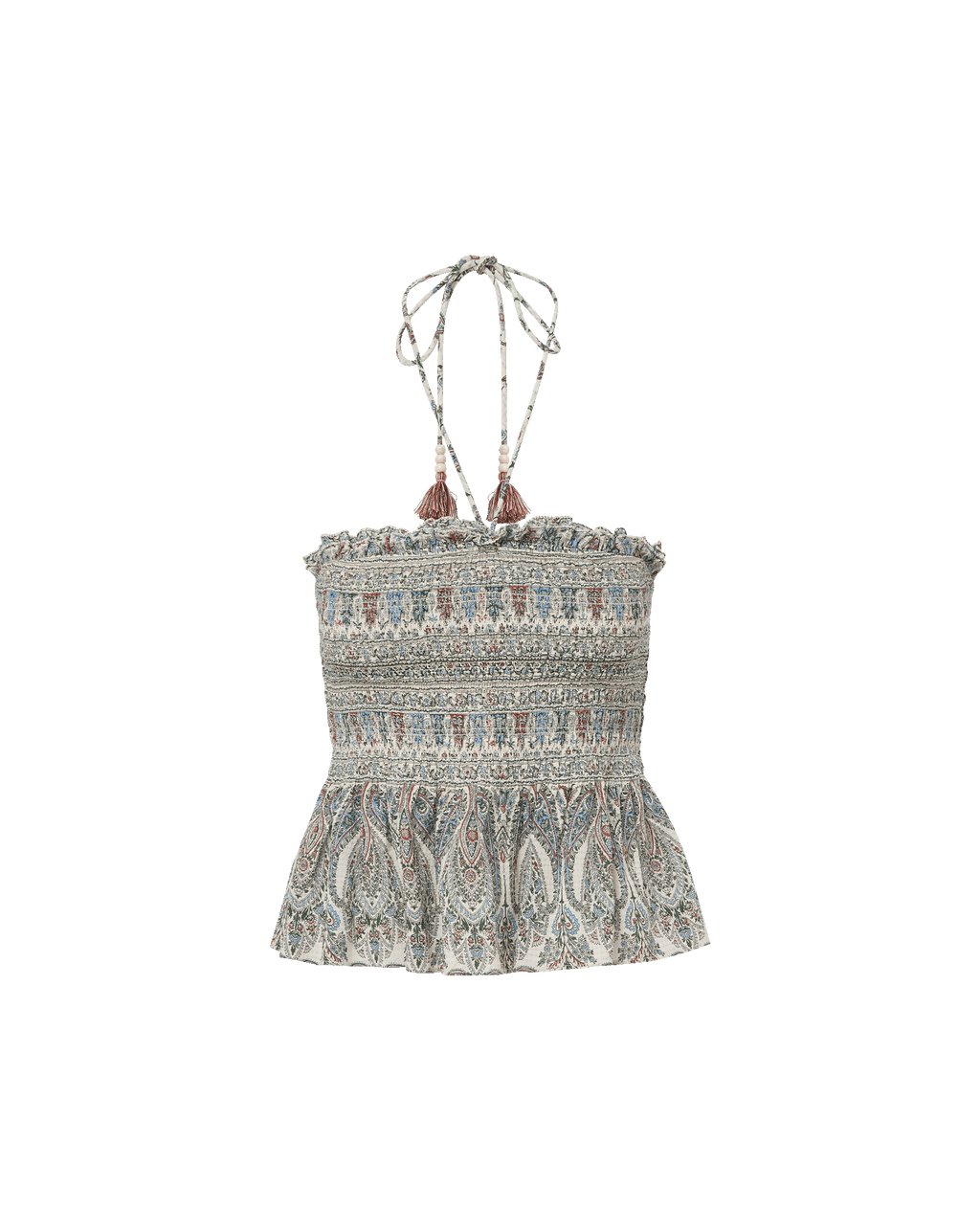 Damsey Smocked Halter Top