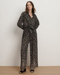 Callaway Smocked Wide-Leg Pant