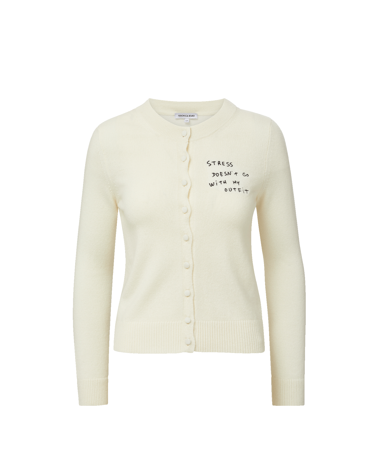 Daro Embroidered Cashmere Cardigan