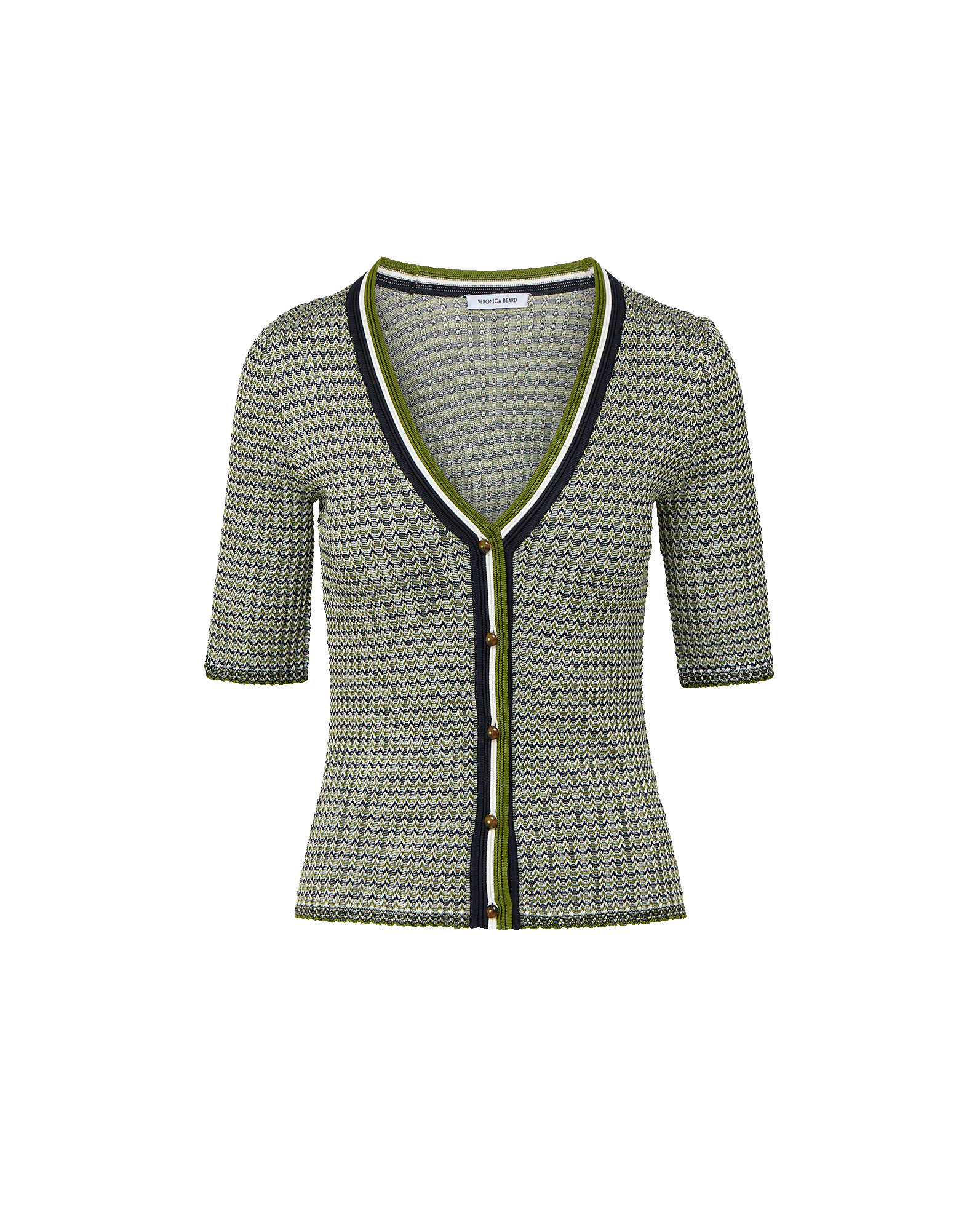 Calliope Knit Button-Front Top