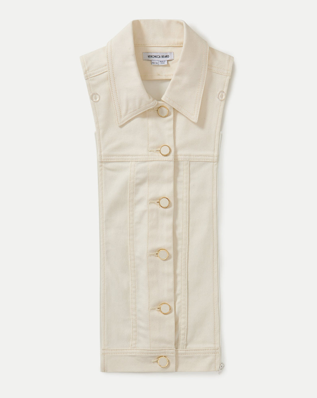 Slate Cotton Twill Dickey