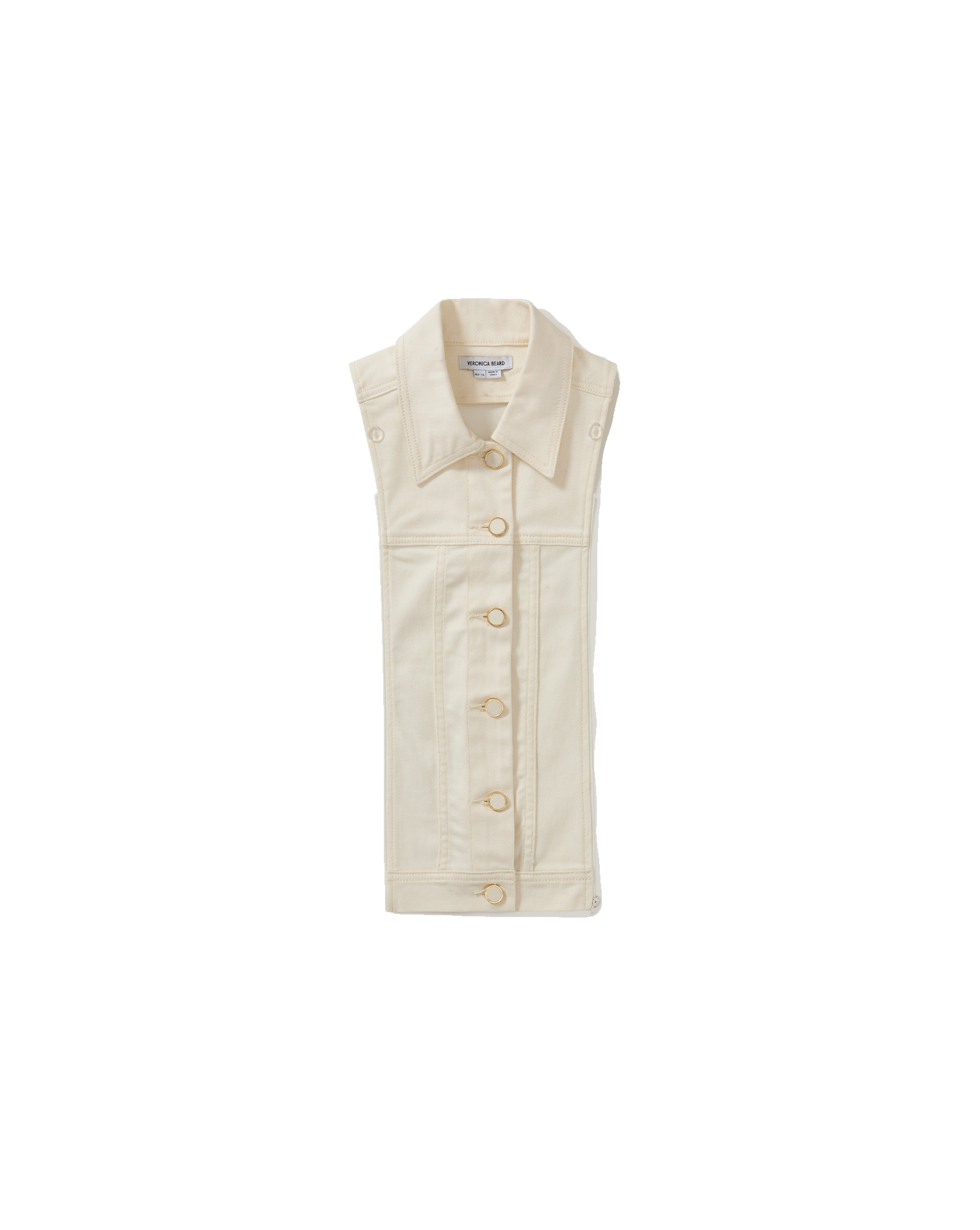 Slate Cotton Twill Dickey