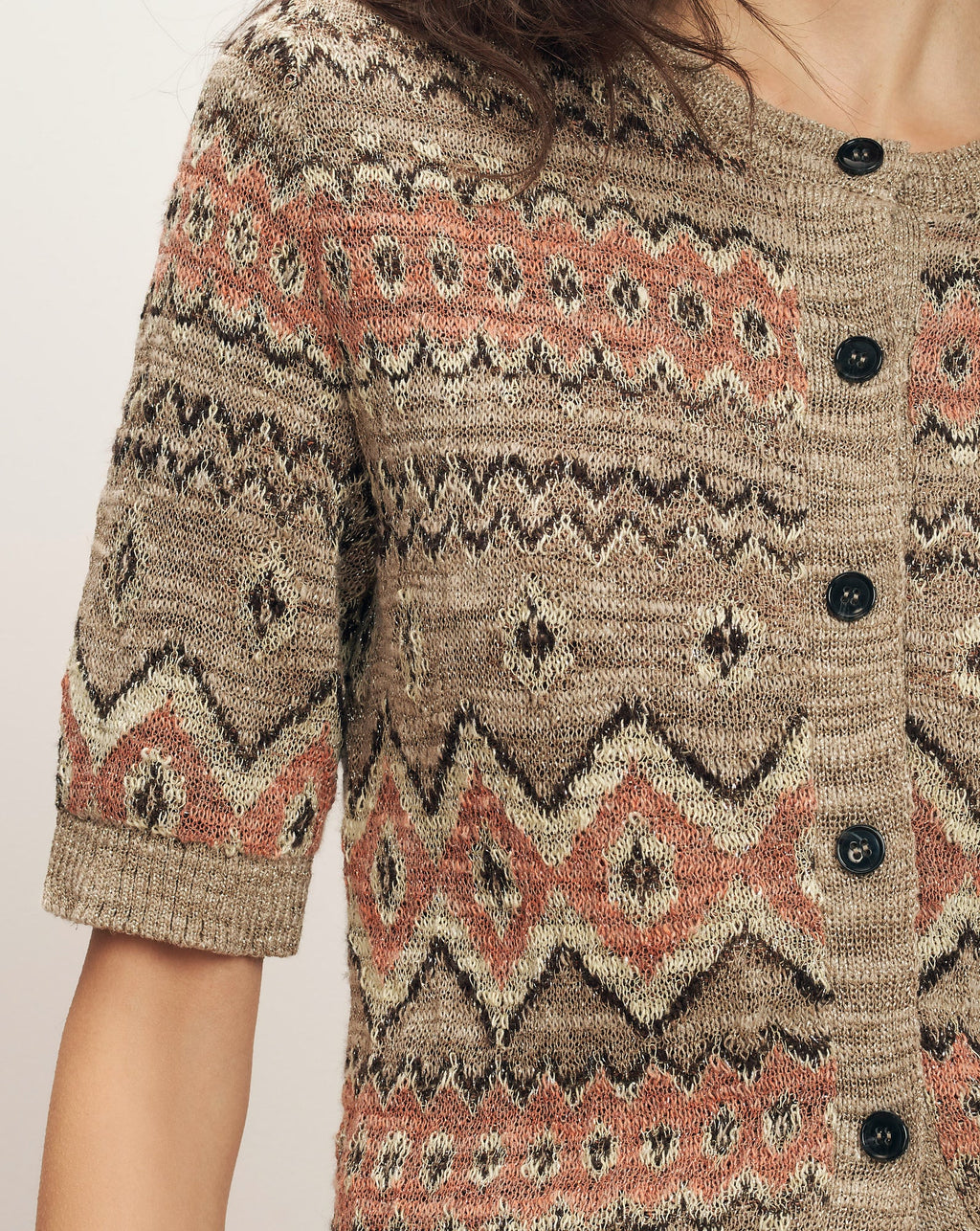 Shana Printed Cardigan