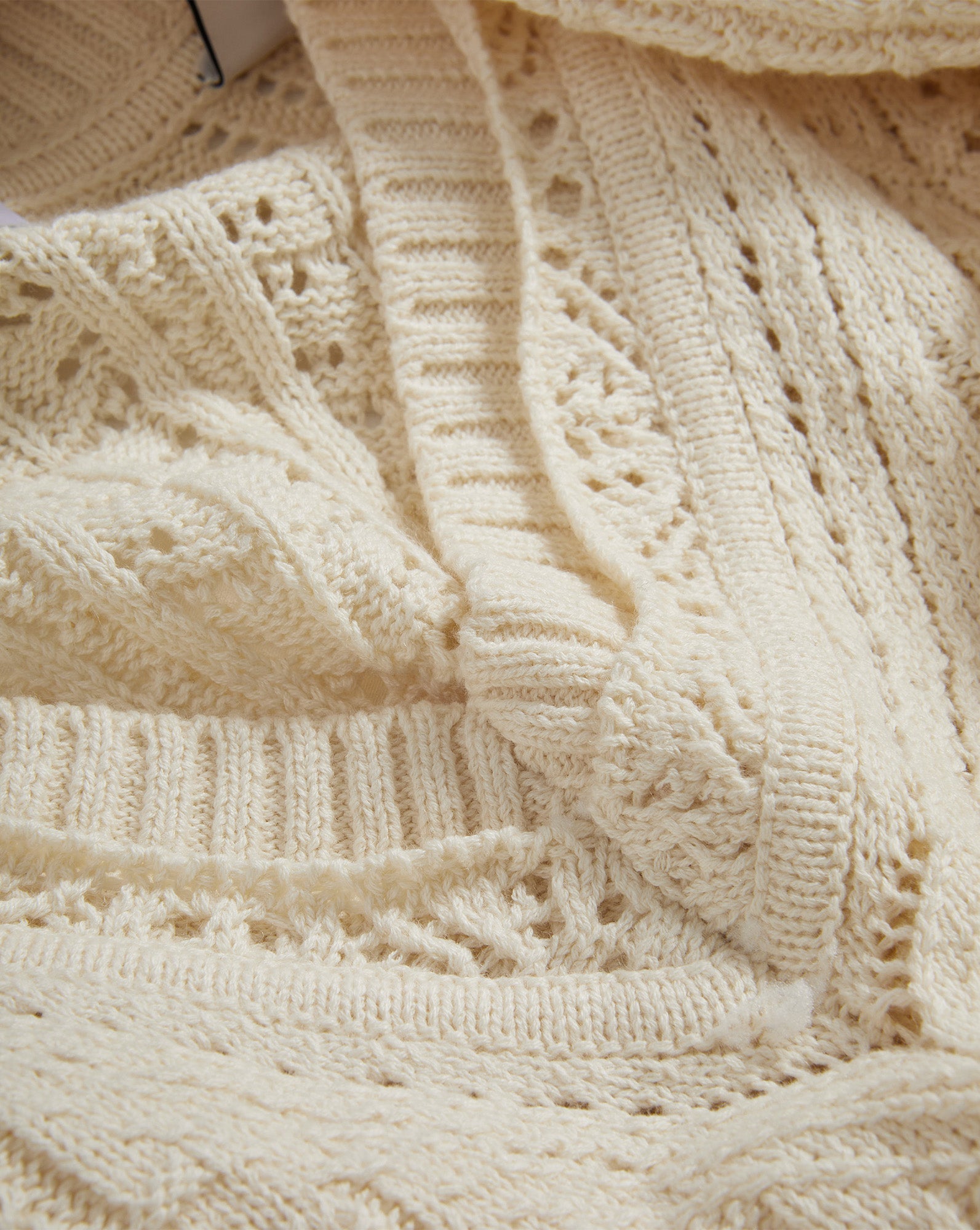 Deveraux Pointelle Sweater