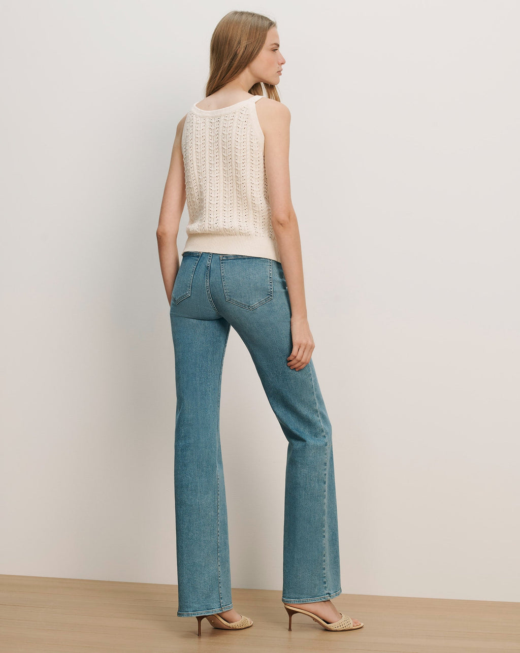 Leonora Pointelle Tank Top