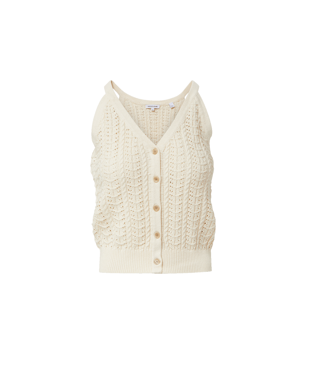 Leonora Pointelle Tank Top
