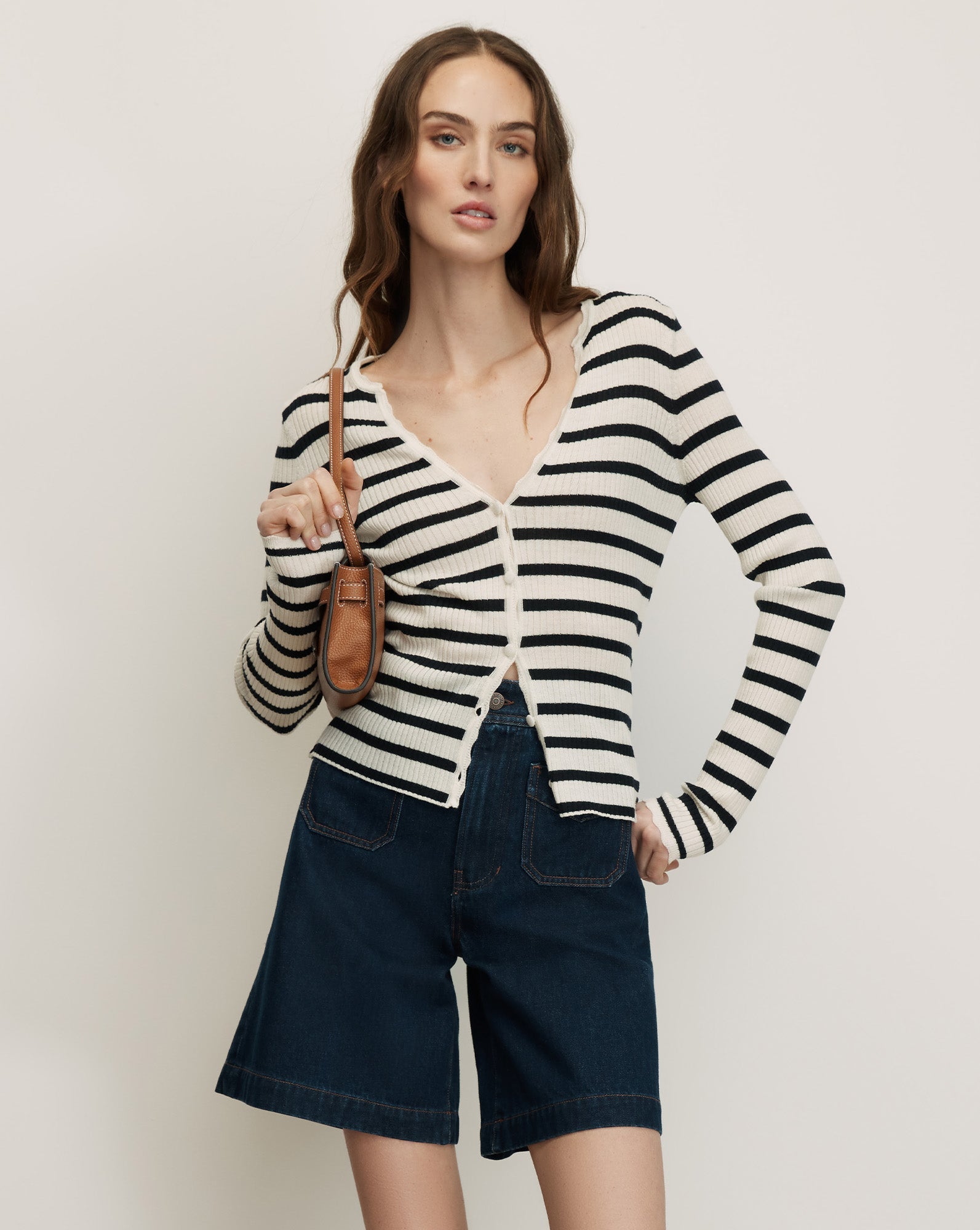 Anwin Merino Wool Cardigan