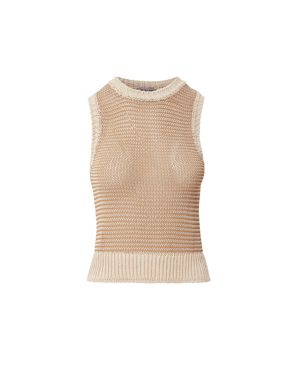 Jerrel Cropped Knit Tank Top