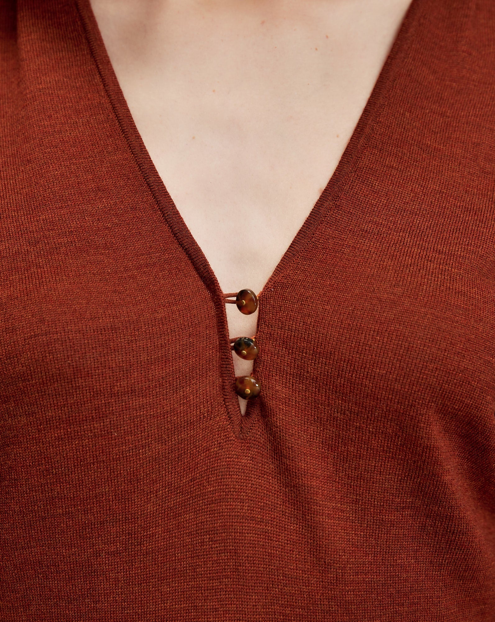 Zainen Merino Wool Pullover