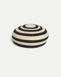 Le Jeanne Stripe Raffia Hat