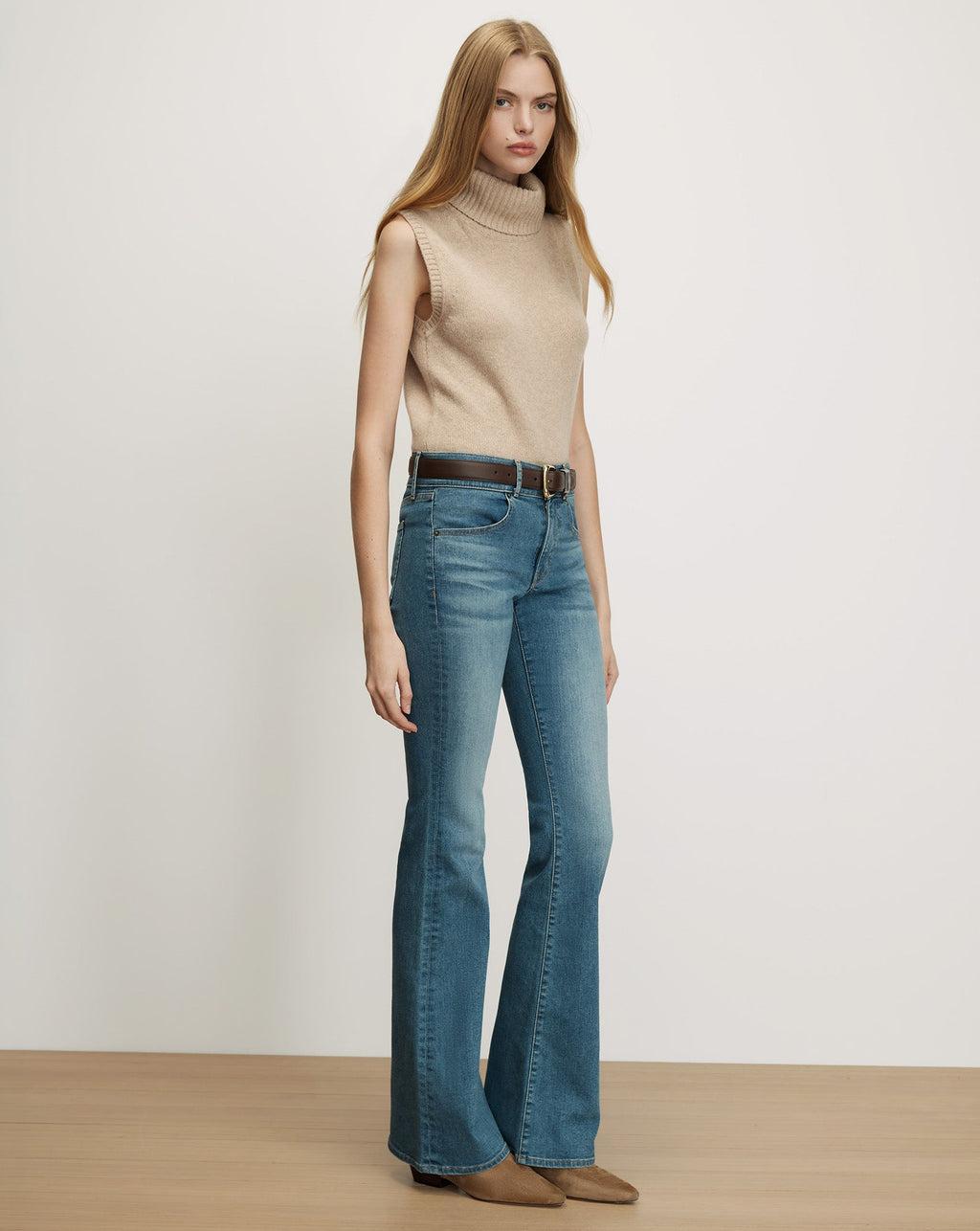 Mazzy Cashmere Sleeveless Sweater