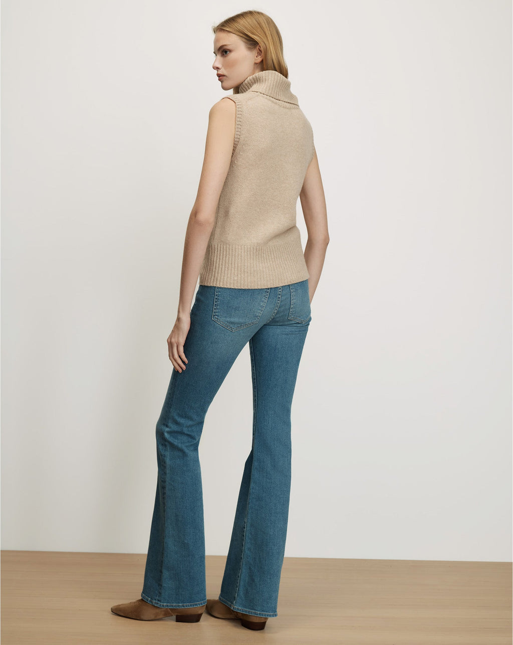 Mazzy Cashmere Sleeveless Sweater