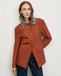 Laramie Removable-Collar Dickey Jacket