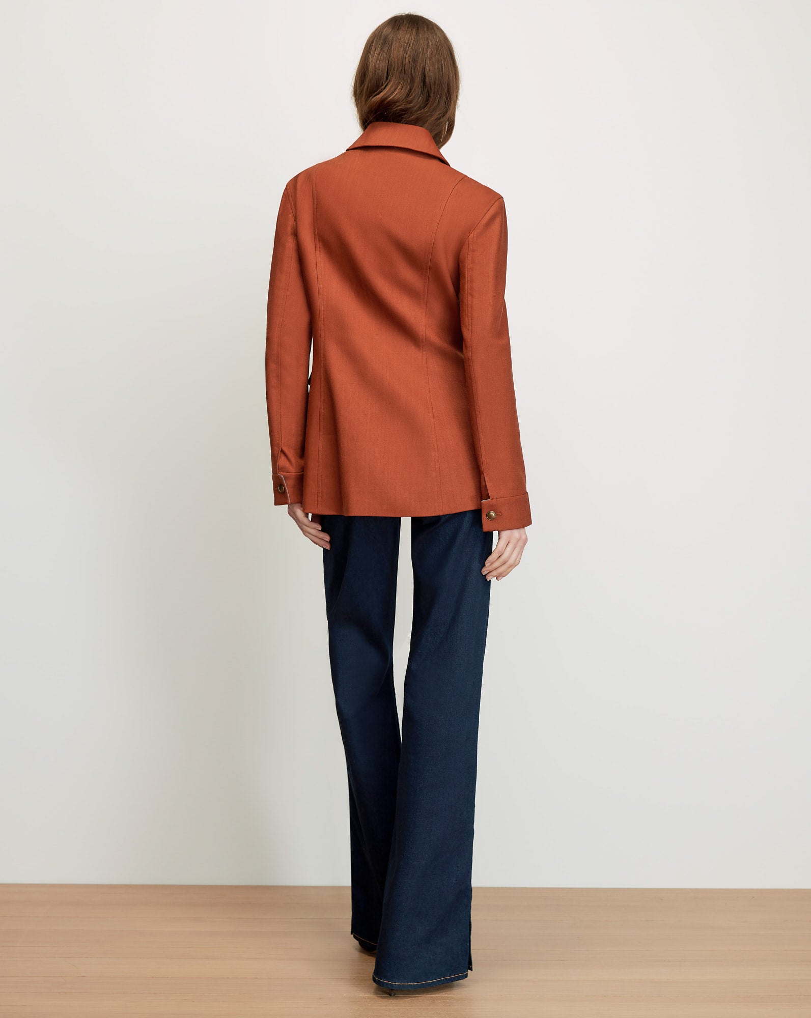 Laramie Removable-Collar Dickey Jacket
