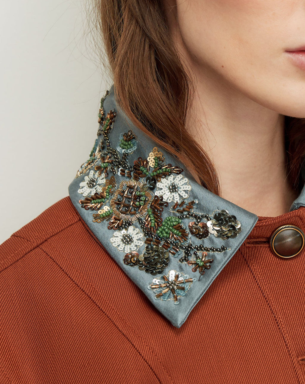Laramie Removable-Collar Dickey Jacket