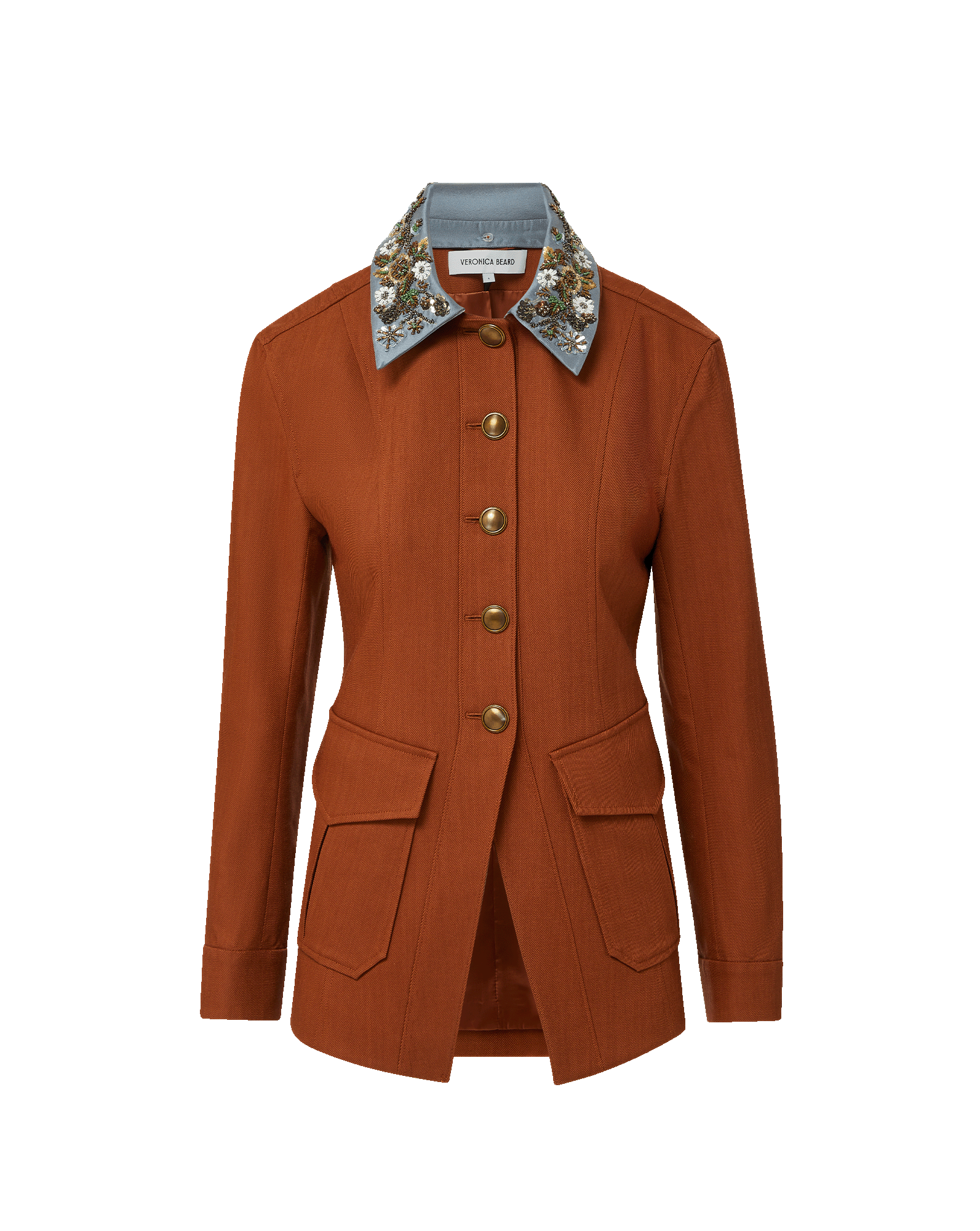 Laramie Removable-Collar Dickey Jacket
