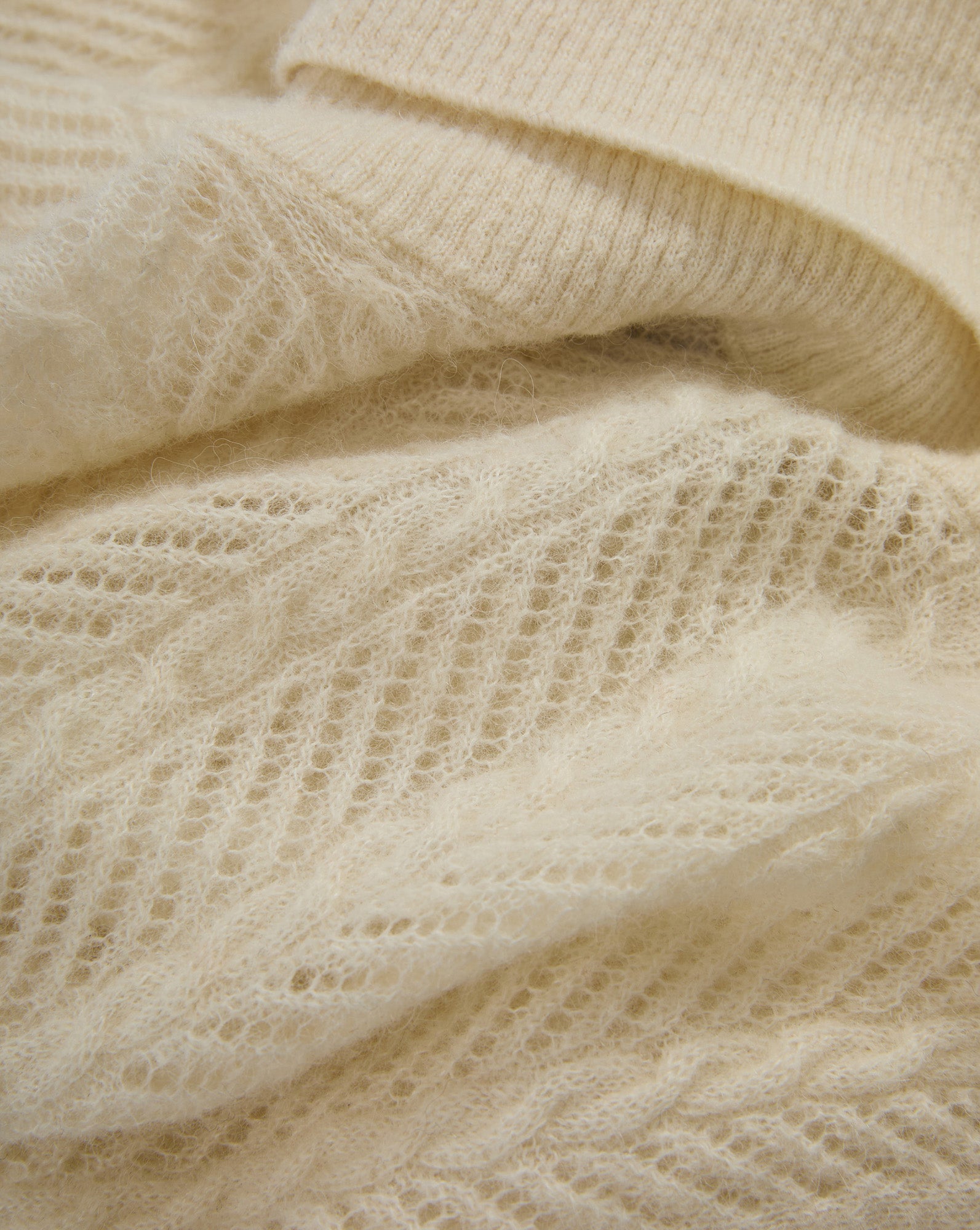 Mazzy Pointelle Sleeveless Sweater
