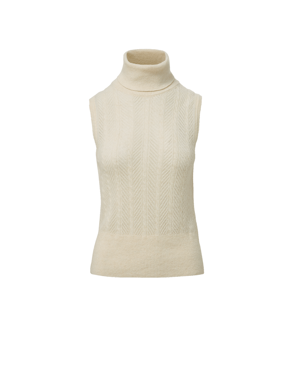 Mazzy Pointelle Sleeveless Sweater