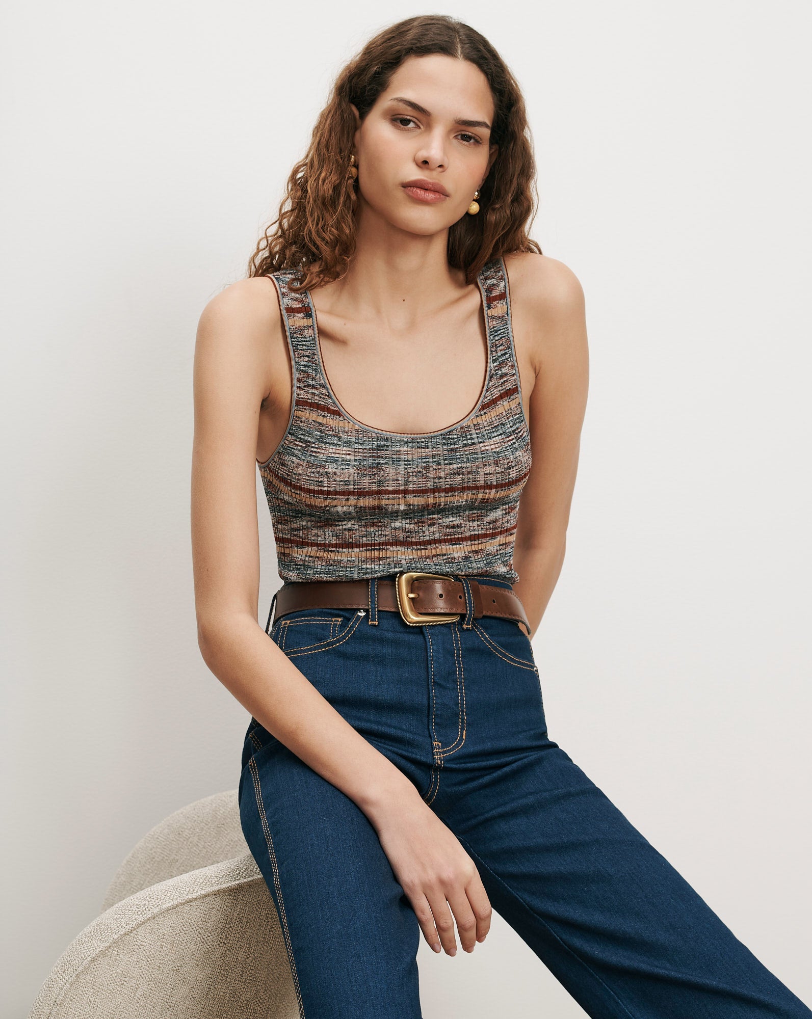 Sandra Knit Tank Top