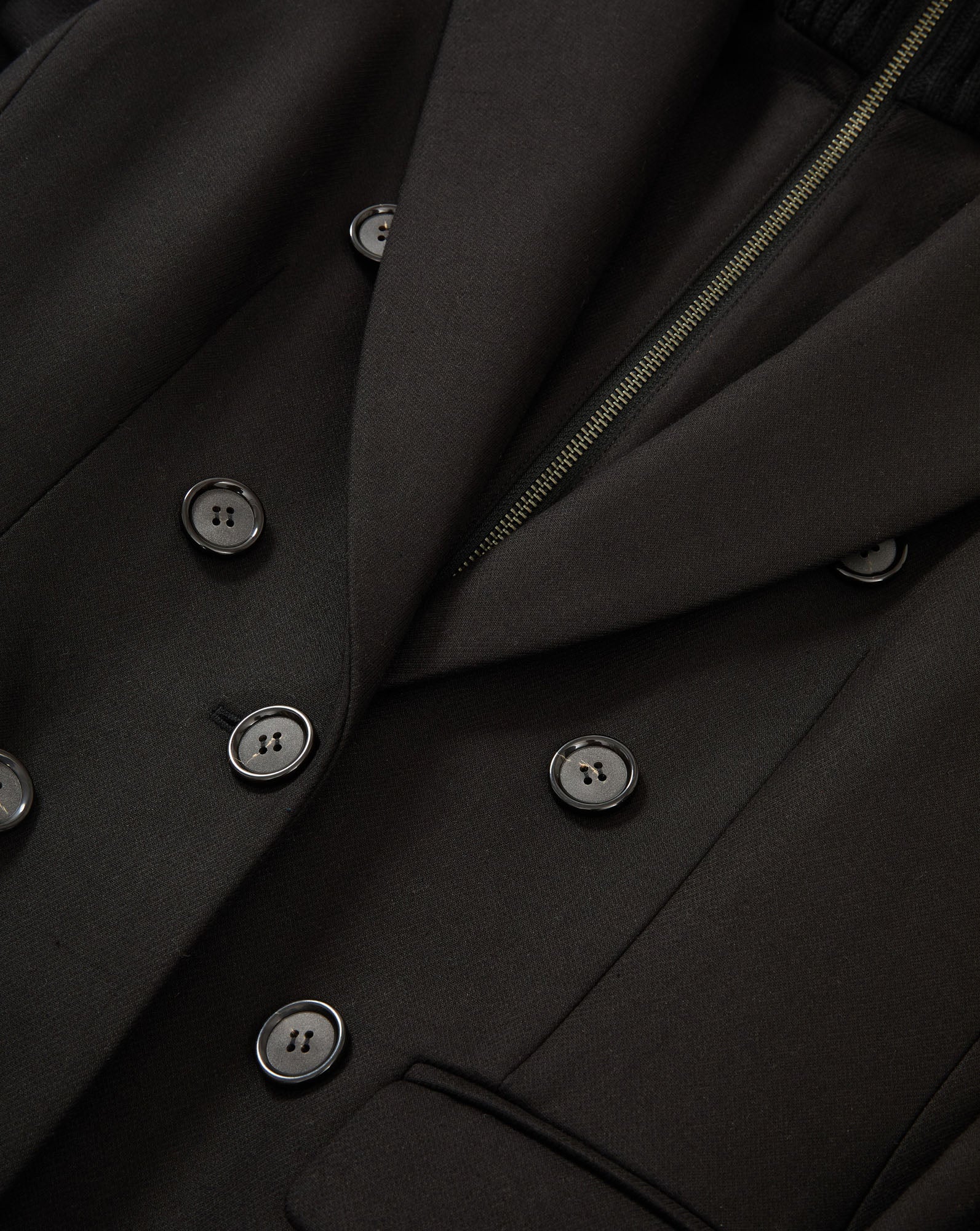 Stryder Double-Breasted Dickey Coat
