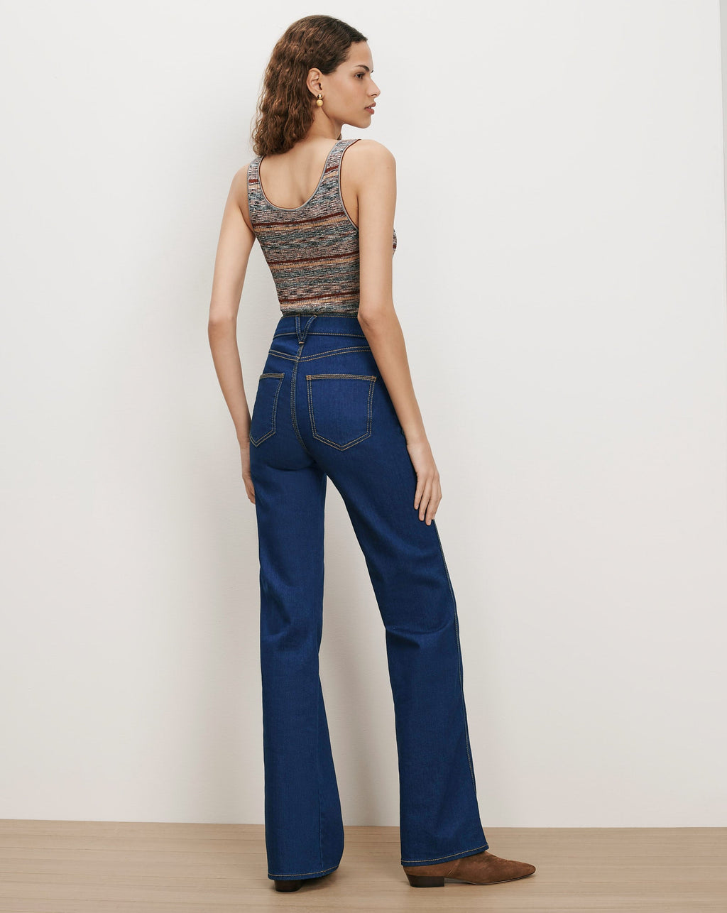 Crosbie Slim Wide-Leg Jean