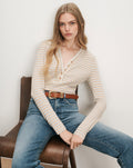Faelan Striped Henley Shirt