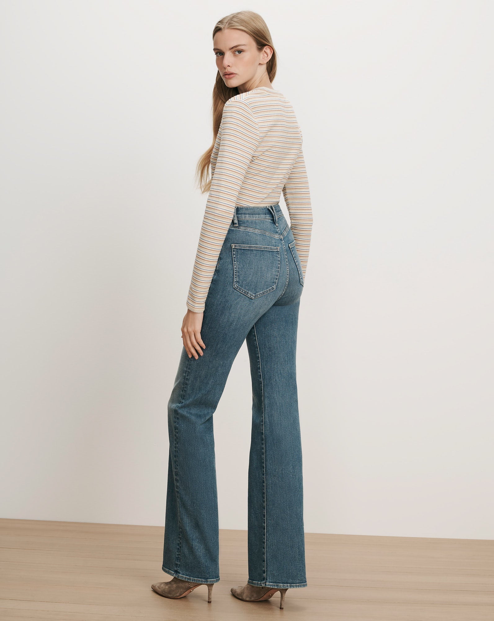 Faelan Striped Henley Shirt