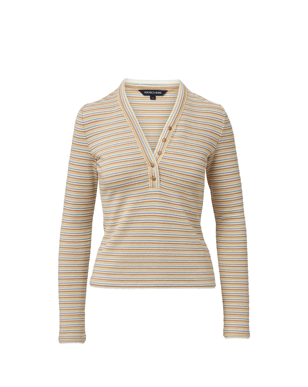 Faelan Striped Henley Shirt
