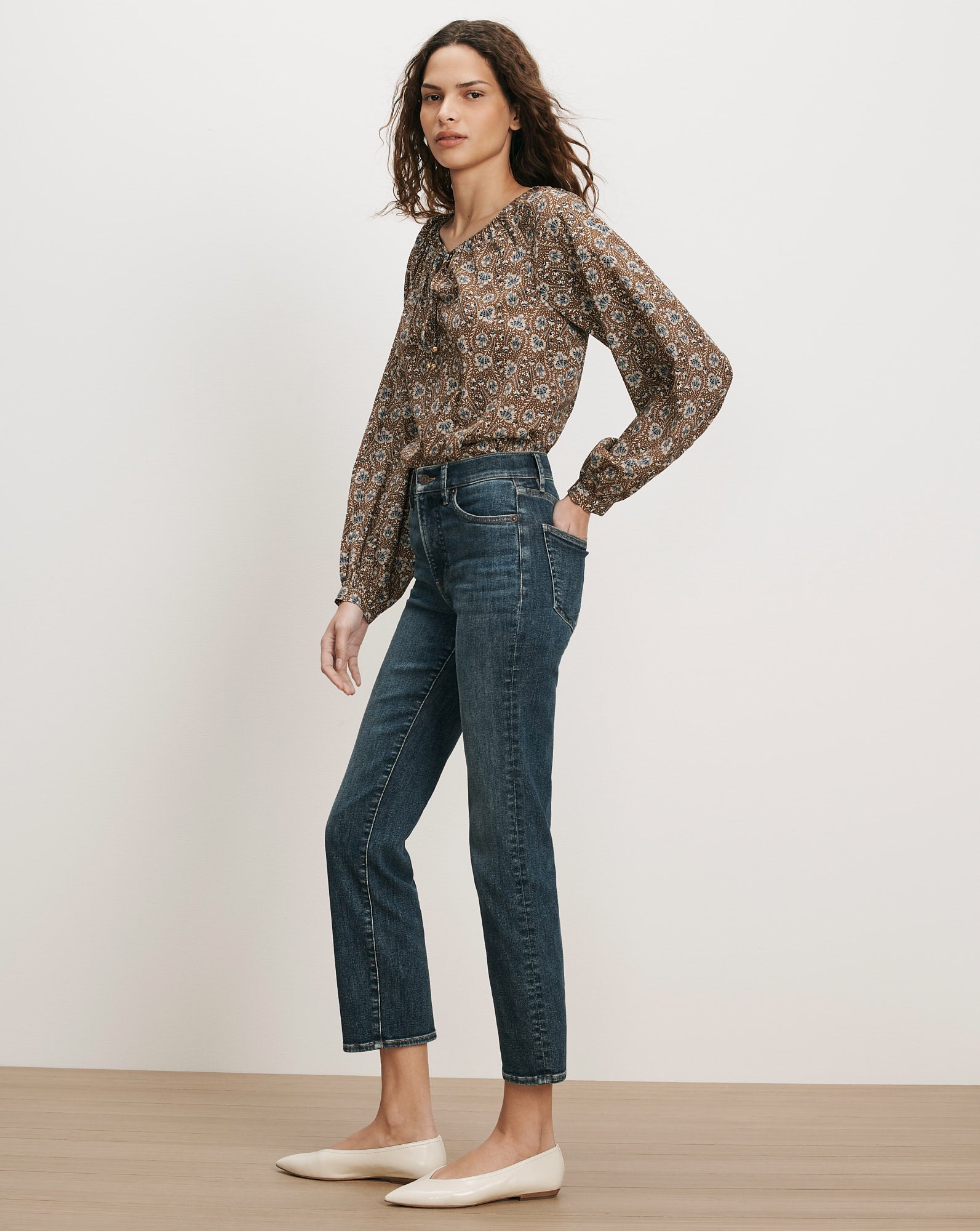 Milla Straight-Leg Jean