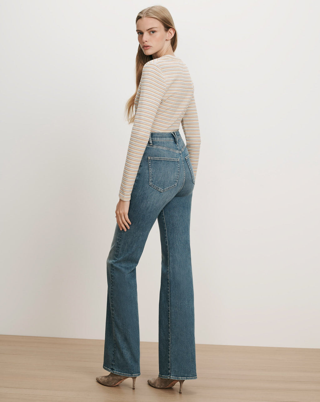 Crosbie Slim Wide-Leg Jean