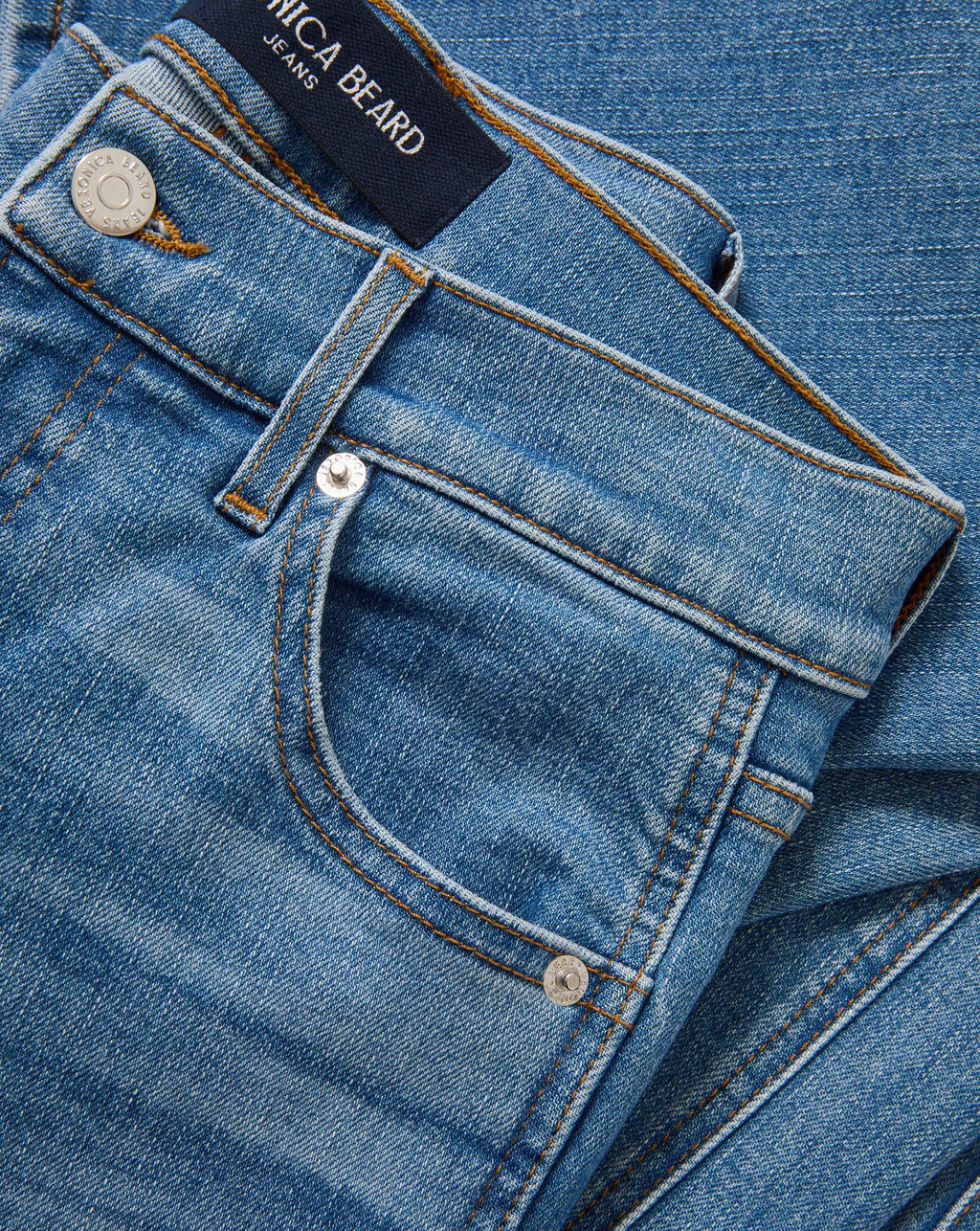 Taylor Mid-Rise Wide-Leg Jean