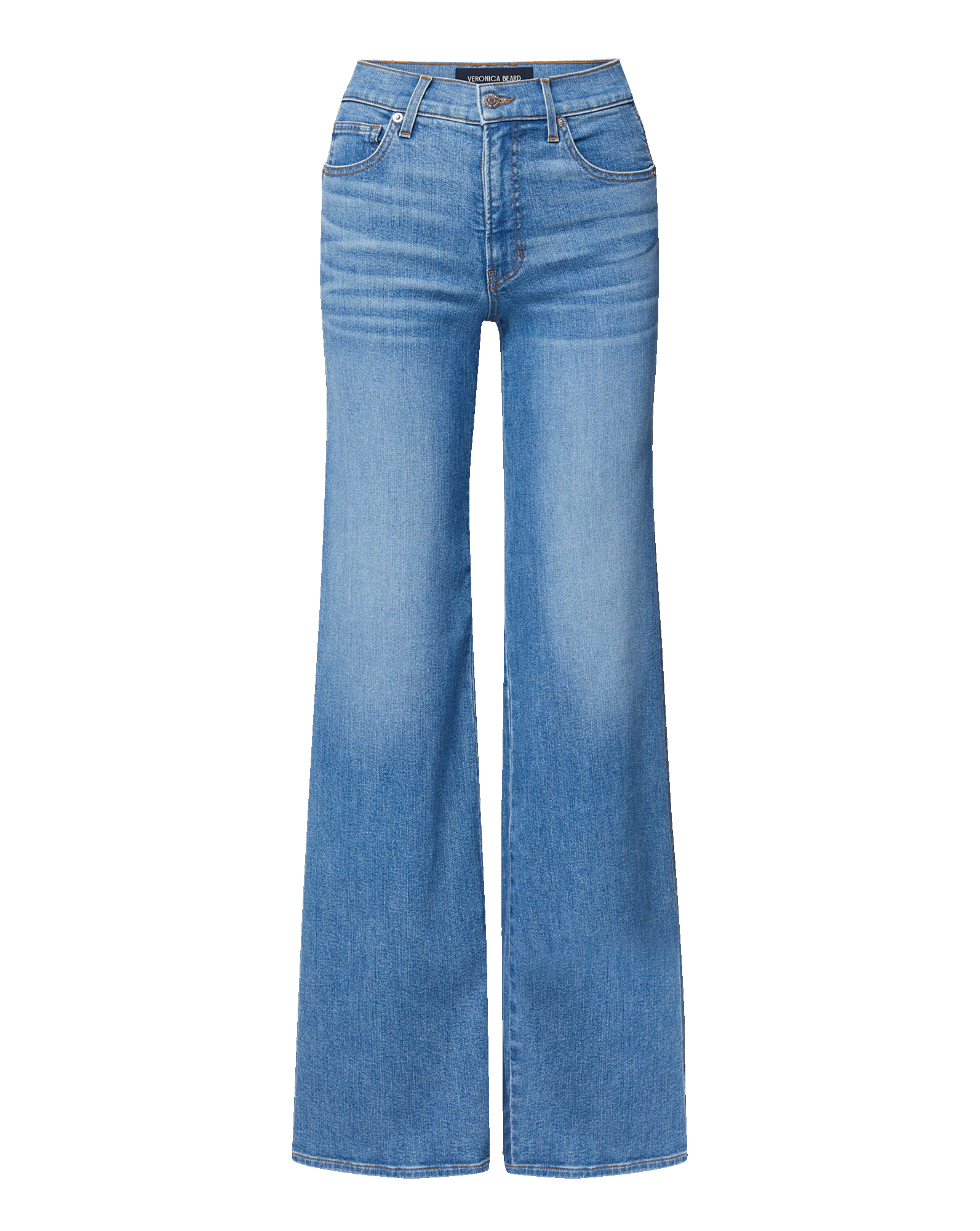 Taylor Mid-Rise Wide-Leg Jean