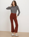 Carson Corduroy Kick-Flare Pant