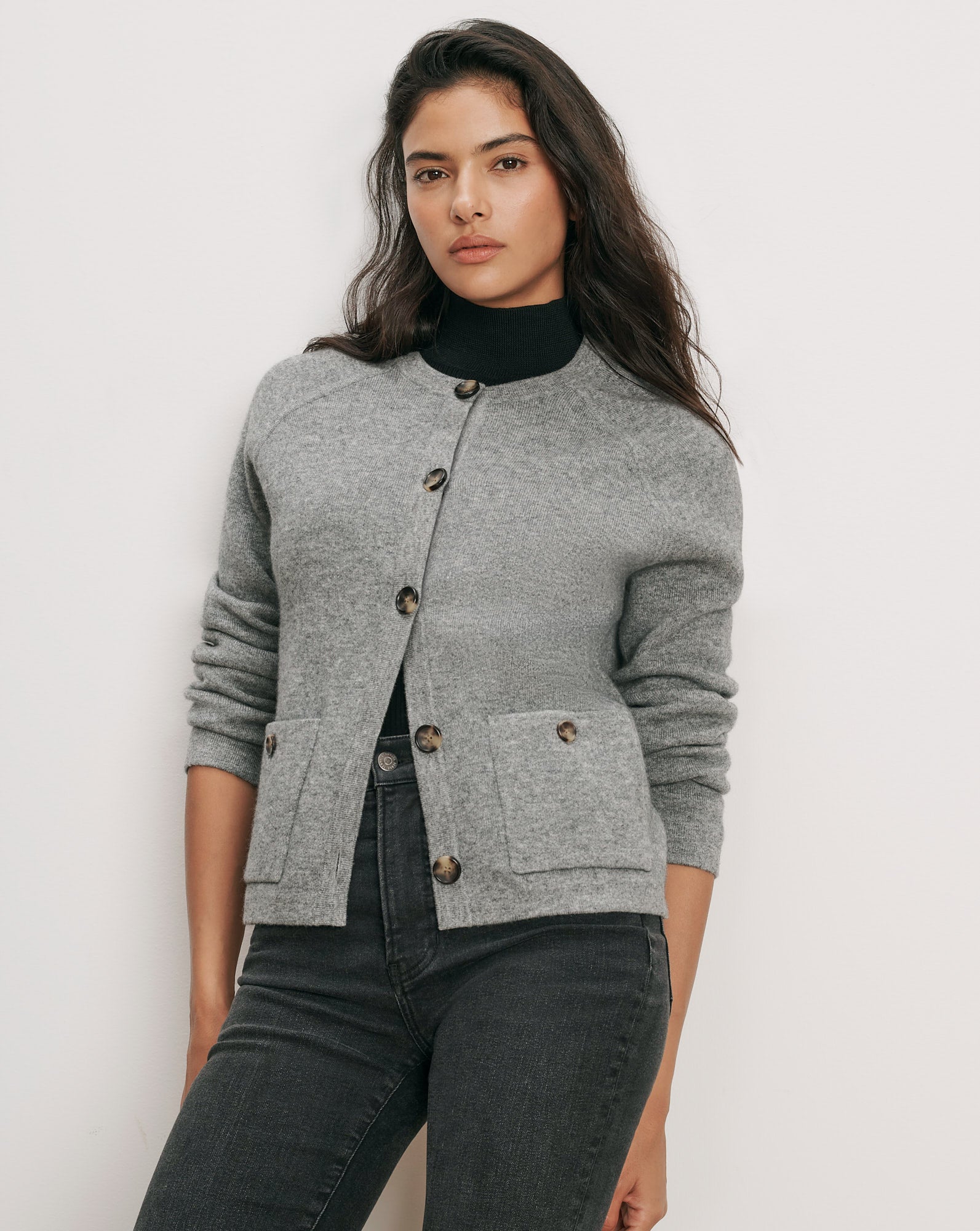 Elwood Merino Wool Cardigan