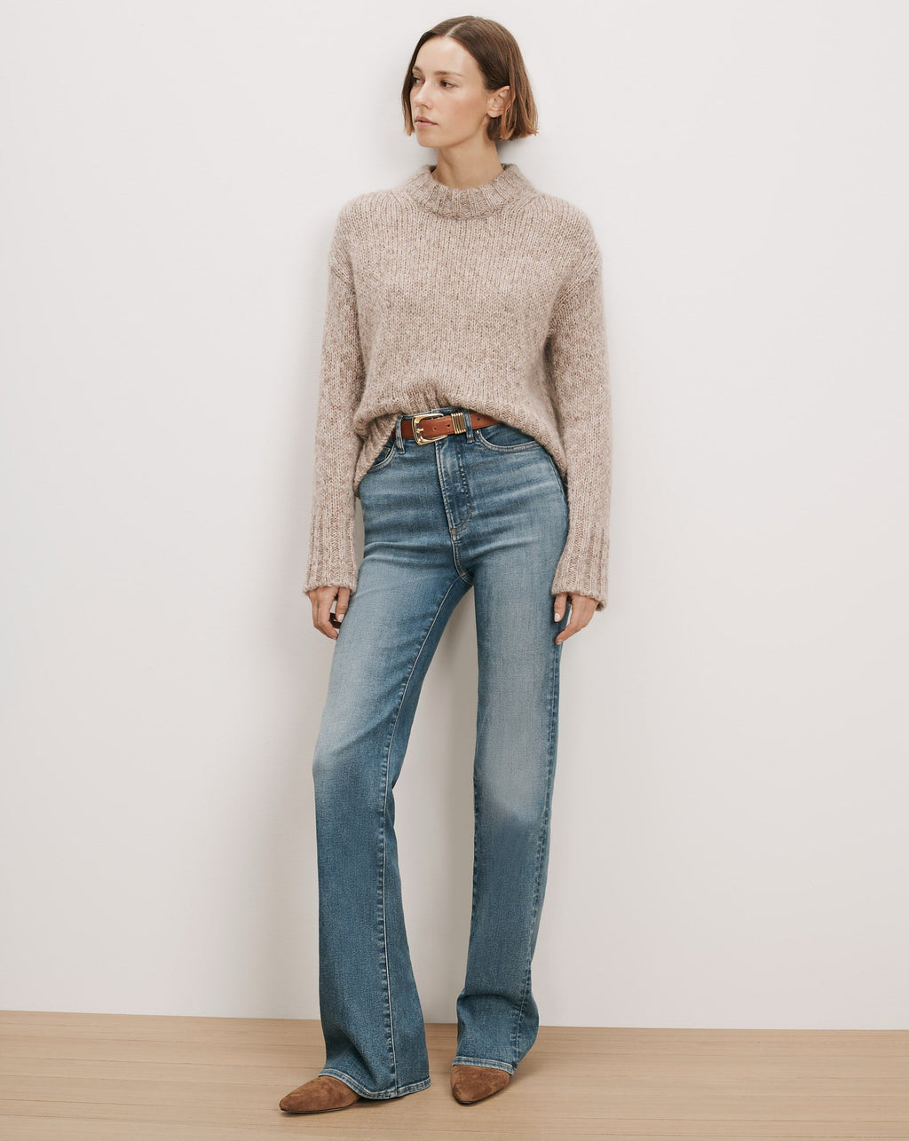 Andi Mock-Neck Sweater