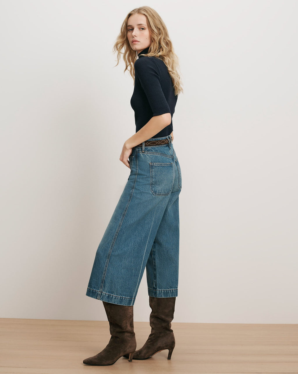 Marlowe Patch-Pocket Culotte